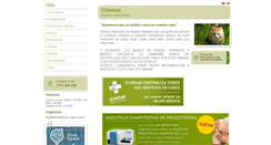 Desktop Screenshot of clinican.es